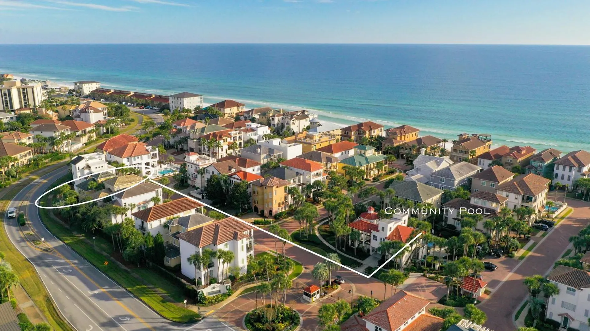 Community Pool, Hot Tub And Beach - Beach View Destin Holiday home